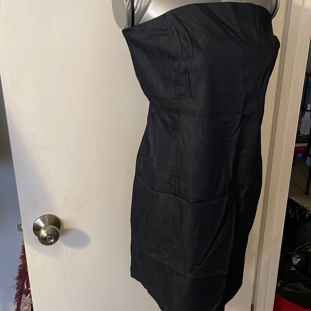 ❤️ Dark Navy Blue sleeveless dress